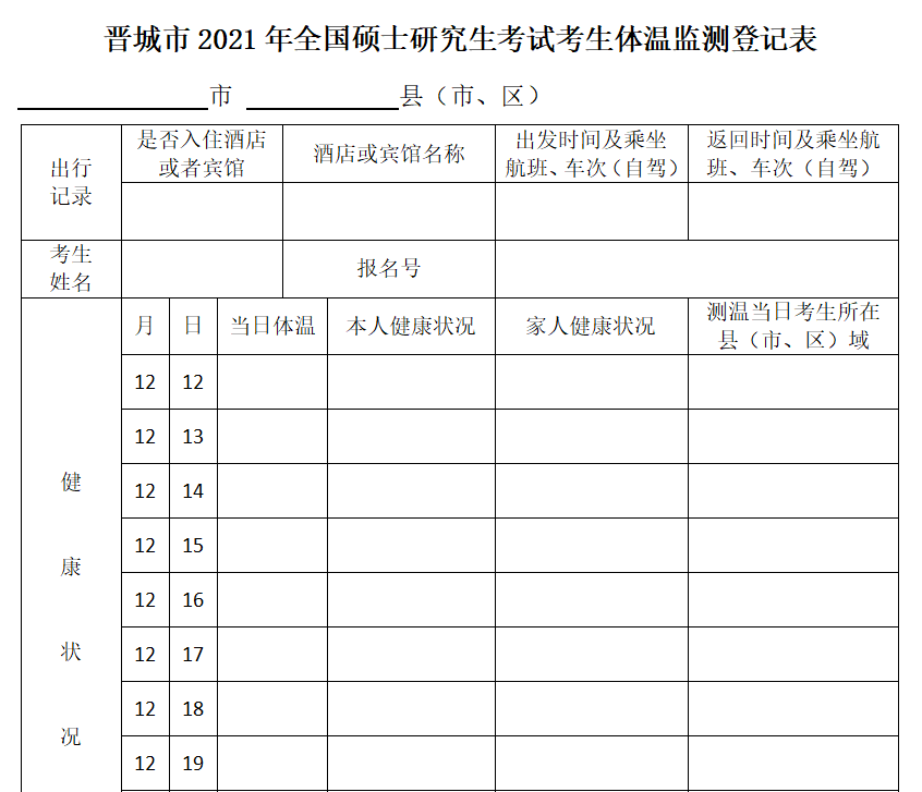 2021考研考場安排：健康碼要打印?考場安排公布了？2021考研疫情防控要求及考場安排匯總，快收藏！